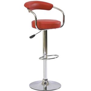 Barová stolička Strong červená 7121