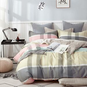 Bavlnená saténová posteľná bielizeň ALBS-01162B 160X200