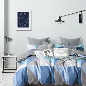 Bavlnená saténová posteľná bielizeň ALBS-01255B 160X200