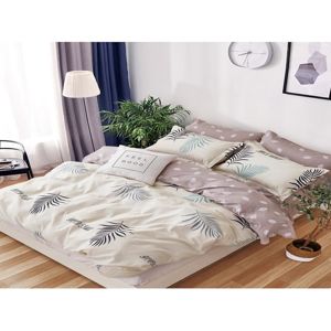 Bavlnená saténová posteľná bielizeň albs-0995b/2 140x200 lasher