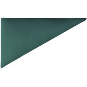 Čalúnený panel trojuholník 15/30 smaragd L
