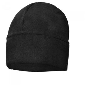 Čierna pletená fleecová čiapka