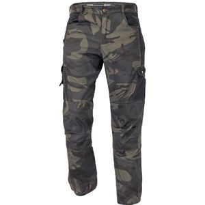 Crambe nohavice s vreckami camouflage xl