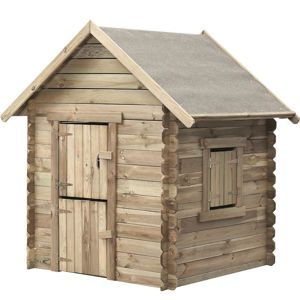 Drevený detský domček Western 150 cm