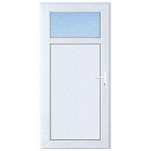 Dvere vchodové D33 90L biele