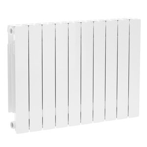 Hliníkový radiátor ADR 500 biely 10 článkov / 1095,5 W