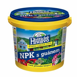 Hoštické hnojivo - NPK s guánom 8 kg - vedierko