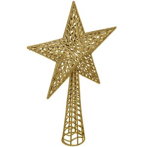 Hviezda trblietky zlatá 38 cm 166014c