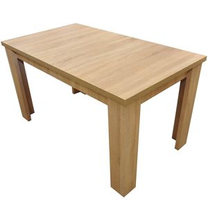 Jedálenský stôl  ST31 140 x 80+40 L Sonoma D