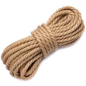Jutové lano vyrobené z prírodných vlákien s priemerom 16 mm – 20 mb