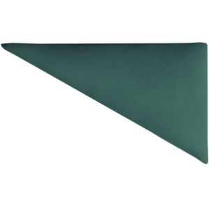 Kárpitozott panel háromszög 15/30 smaragd P