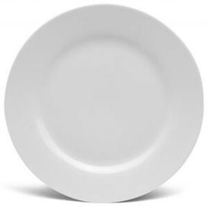 Keramický okrúhly tanier dezertný 20cm biely