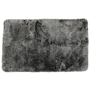 Kúpeľňový koberec Skin strieborno-čierny 3D CDW-8098 98