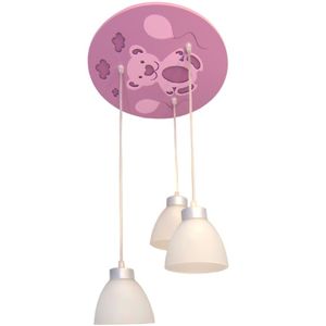 Lampa medveď ružová K3P-40 LW3