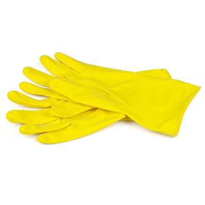 Latexová rukavica na čistenie M žltá
