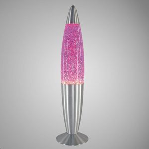 Lávová lampa Glitter 4117 Ružov