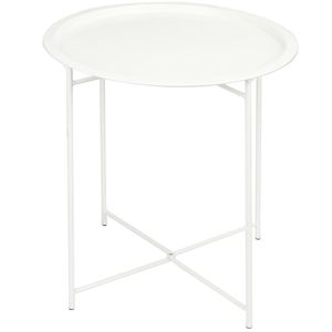 Malý skladací stolík 52x46cm biely