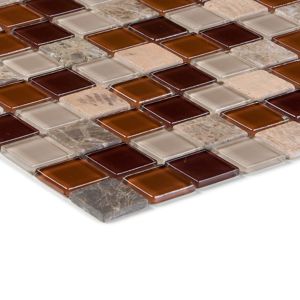 Mozaika Galicia Marron/Yellowstone/Glas Br Mix 30x30x0,4
