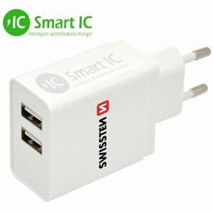 Nabíjačka sieťová Swissten Smart IC 2X USB 3,1A Power