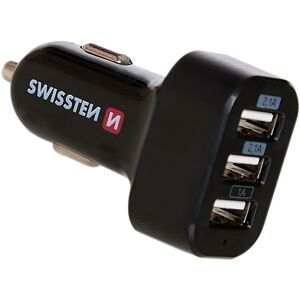 Nabíjačka USB 12/24V Swissten 3xUSB 5,2AMP
