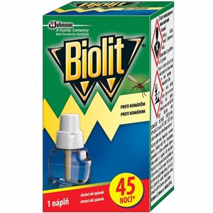 Náplň BIOLIT do elektrického odpařovače proti komárům 45nocí