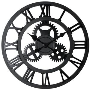 Nástenné hodiny NERO śr.58x4 cm-MC