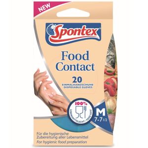 Nitrilové rukavice Food Contact – 20 ks. M