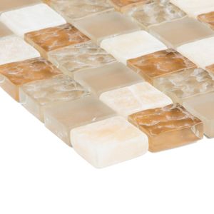 Obklad mozaika Lanzarote Marmor beige/glasmix beige per30x30x0,8