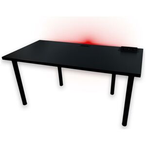 Písací Stôl Pre Hráča 160x80x36 Model 3 čierna Top