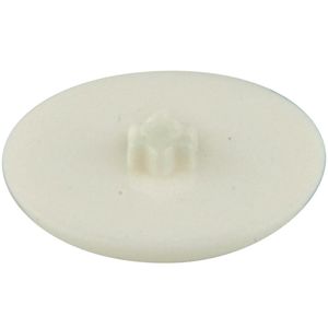 Plastové krytky biele TX10 3-3,5mm