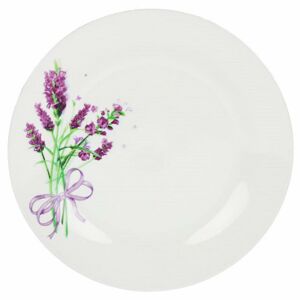 Plochý tanier 24 cm lavenda LA-001