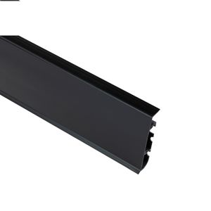 Podlahová lišta PVC Hi-Line Prestige 90 Čierny