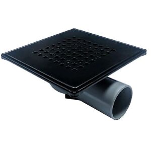 Podlahový odtok Axus 15x15 obrotowy 360 FI50 čierna