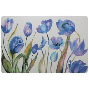 Podložka tulipány 43,5x28,5 cm modrá ar-mata-pp-tu