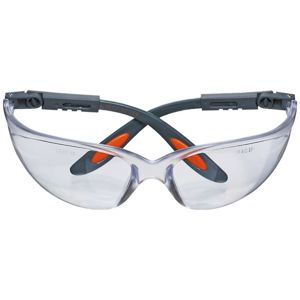 Polykarbonátové ochranné okuliare, biele šošovky