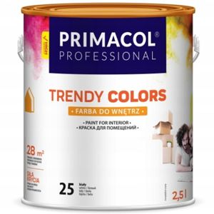 Primacol Trendy Colors Biely 2,5l