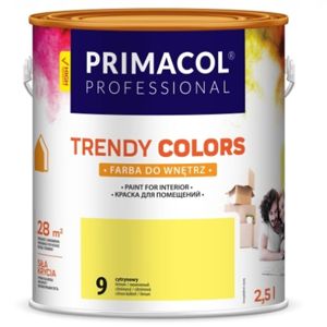 Primacol Trendy Colors Citrónová 2,5l