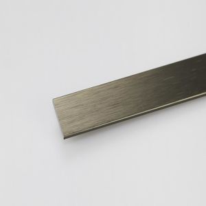 Profil plochý hliníkový titán 30x2x1000