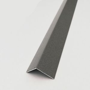Profil uholníkový hliníkový antracit 10x10x2600