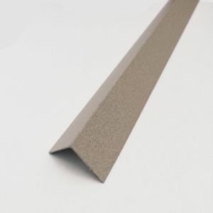 Profil uholníkový hliníkový sivý 10x10x2600