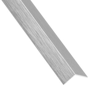 Profil uholníkový samolepící anódovaný hliník brúsený 30x30x1000
