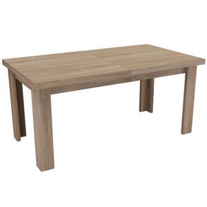 Rozkladací stôl  veľký 160/200x90cm hľuzový dub