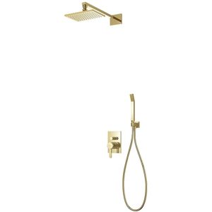 Sprchový systém podomietkový DARLING zlatý