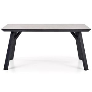 Stôl Halifax 160 Mdf/Oceľ – Beton/Čierna