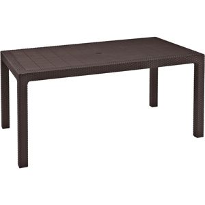 Stôl Melody hnedý 74x94x160