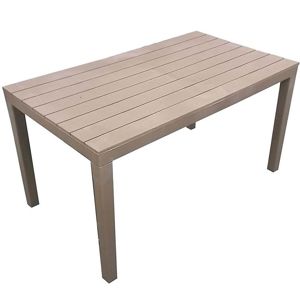 Stôl Sumatra 138x78x72 taupe