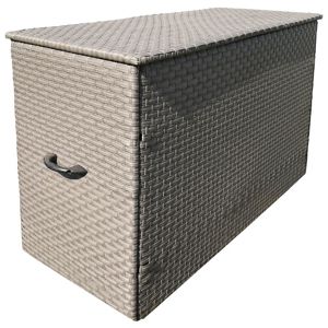 Ratanový box šedá 140x60x92cm