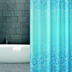 Textilný záves 180/200 W06303 Blue Mosaic