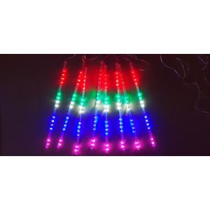 Vianočné osvetlenie LED 10 cencúle 3/19/YIN BAT MULTI