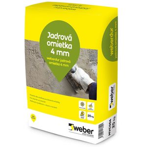 Weber Jadrová Omietka 4mm WeberDur 25kg